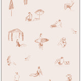 Blush Beach People (Portrait)
