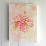 'Dreamy Hibiscus' Original Artwork