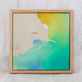 'Secluded Beach' Original Artwork