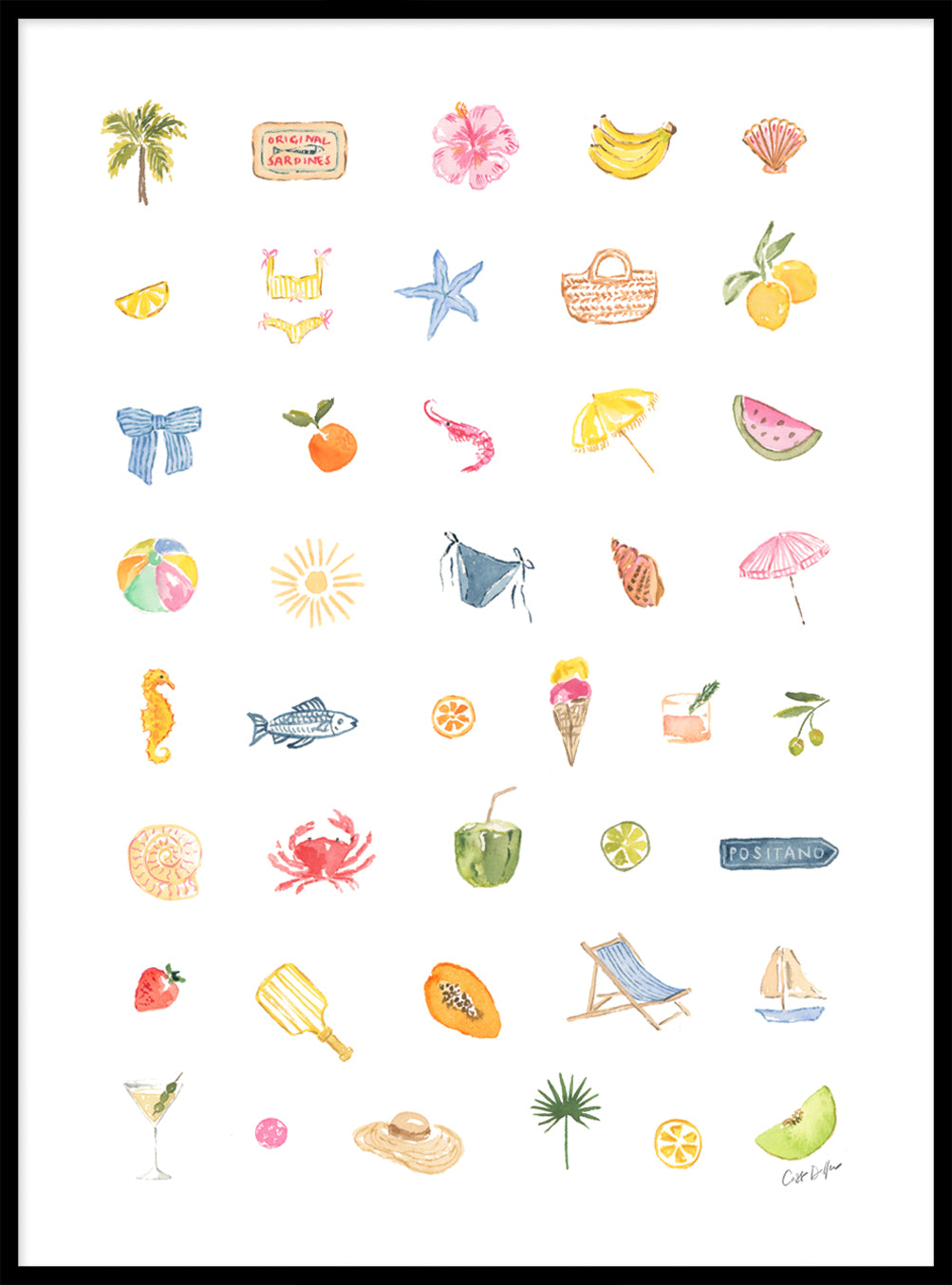 Seaside Treasures (Portrait)