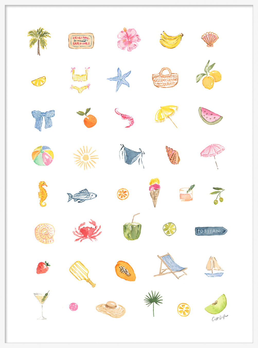 Seaside Treasures (Portrait)